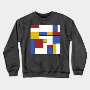 Inspired by Mondrian Crewneck Sweatshirt